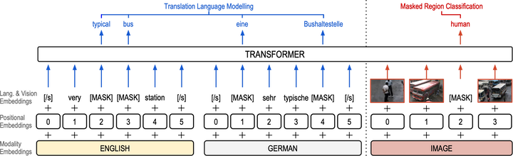 Visual overview of Cross-lingual Visual Pre-training for Multimodal Machine Translation